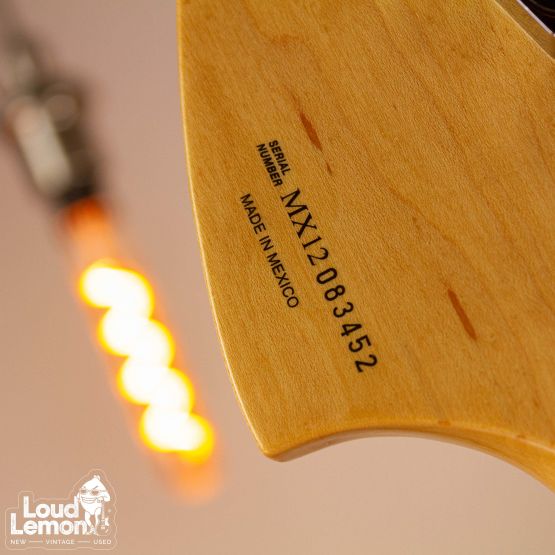 ‌Fender Jaguar Blacktop HH Black 2012 Mexico электрогитара