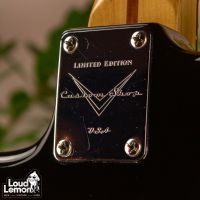 ‌Fender Jaguar Blacktop HH Black 2012 Mexico электрогитара