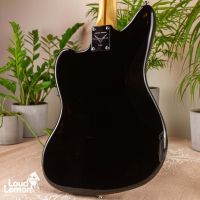 ‌Fender Jaguar Blacktop HH Black 2012 Mexico электрогитара