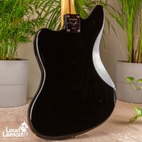 ‌Fender Jaguar Blacktop HH Black 2012 Mexico электрогитара