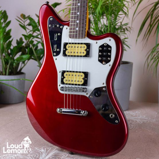 Fender Jaguar JG66 HH Special Old Candy Apple Red 1999 Japan электрогитара