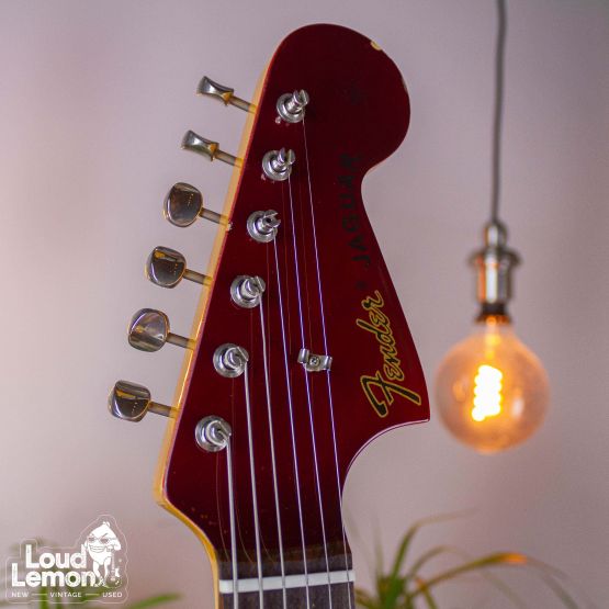Fender Jaguar JG66 HH Special Old Candy Apple Red 1999 Japan электрогитара