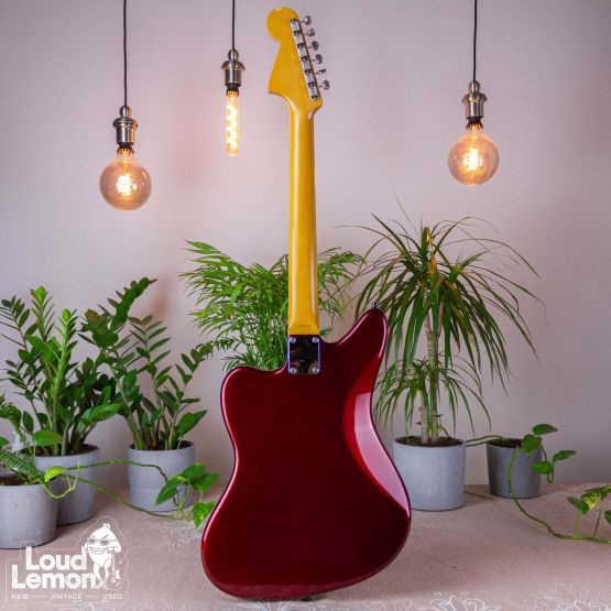 Fender Jaguar JG66 HH Special Old Candy Apple Red 1999 Japan электрогитара