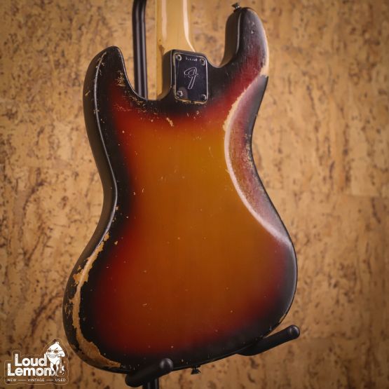 Fender Jazz Bass 3-Color Sunburst 1971 USA бас-гитара