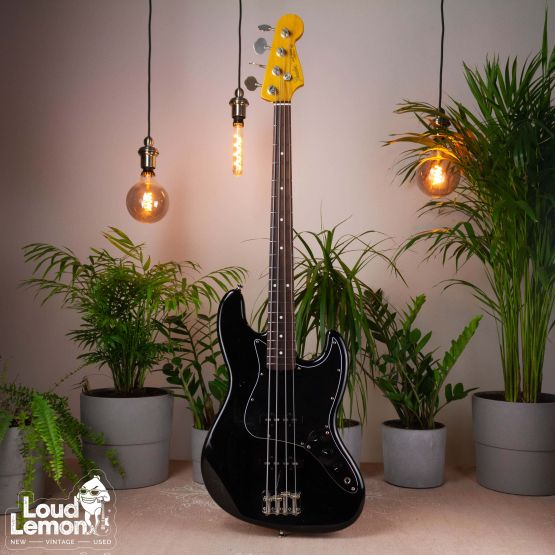 Fender Jazz Bass Black 1999 Japan бас-гитара
