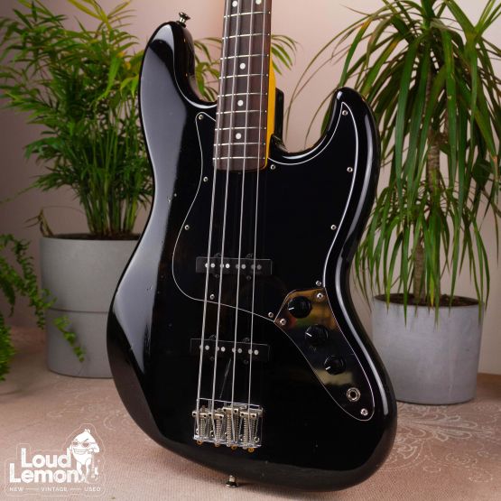 Fender Jazz Bass Black 1999 Japan бас-гитара