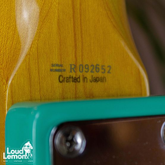 Fender Jazz Bass JB-62 Seafoam Green 2005 Japan бас-гитара