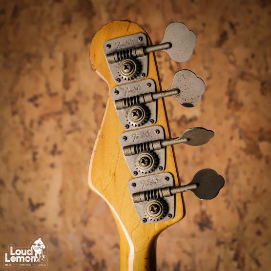 Fender Jazz Bass Natural 1973 USA бас-гитара