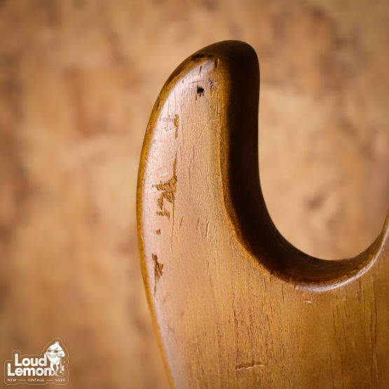 Fender Jazz Bass Natural 1973 USA бас-гитара