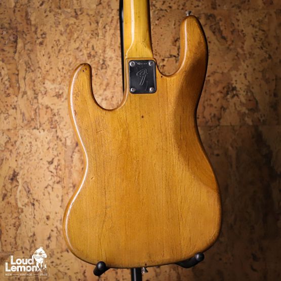 Fender Jazz Bass Natural 1973 USA бас-гитара