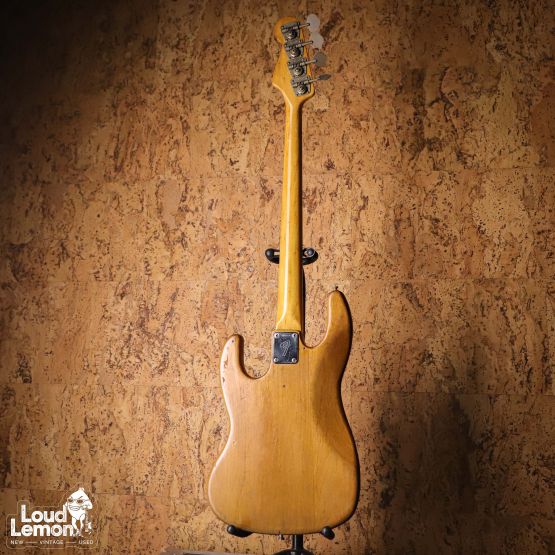 Fender Jazz Bass Natural 1973 USA бас-гитара