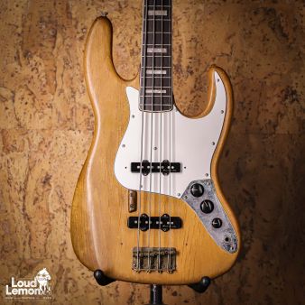 Fender Jazz Bass Natural 1973 USA бас-гитара