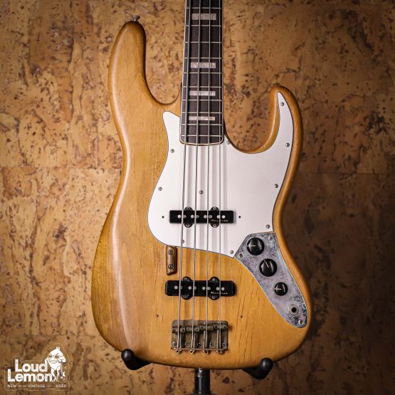 Fender Jazz Bass Natural 1973 USA бас-гитара