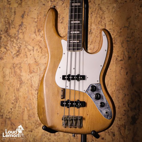 Fender Jazz Bass Natural 1973 USA бас-гитара