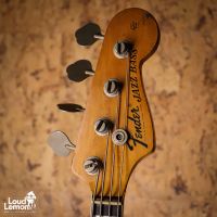 Fender Jazz Bass Natural 1973 USA бас-гитара