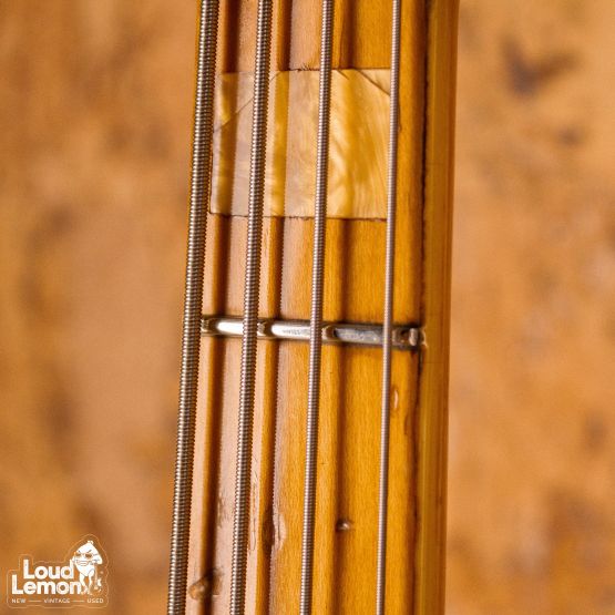 Fender Jazz Bass Natural 1975 USA бас-гитара