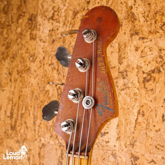 Fender Jazz Bass Natural 1975 USA бас-гитара