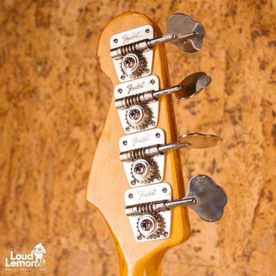 Fender Jazz Bass Natural 1975 USA бас-гитара