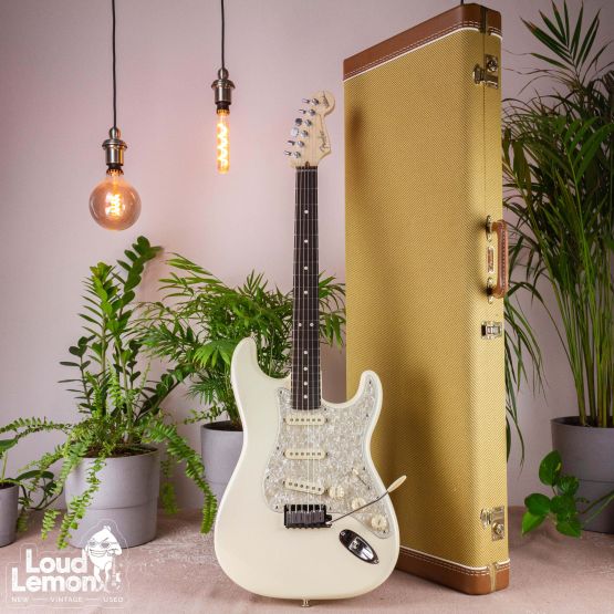 Fender Jeff Beck Stratocaster Olympic White 2019 USA электрогитара
