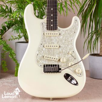Fender Jeff Beck Stratocaster Olympic White 2019 USA электрогитара