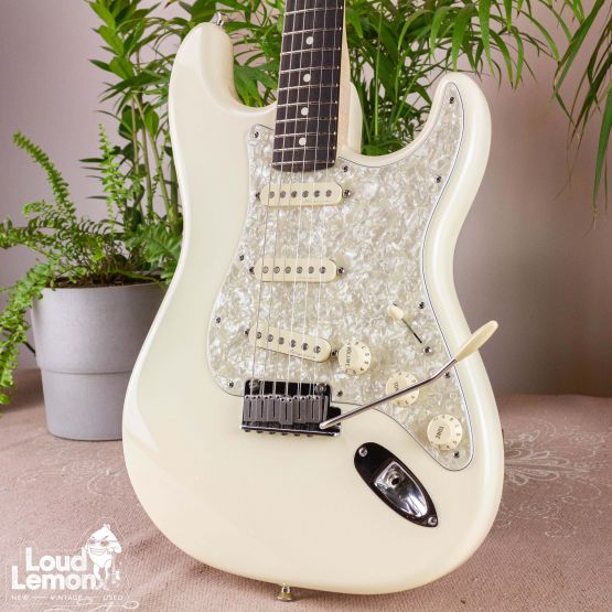 Fender Jeff Beck Stratocaster Olympic White 2019 USA электрогитара