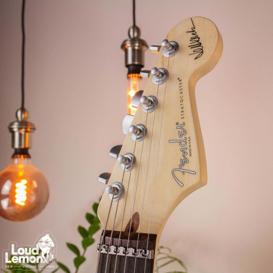 Fender Jeff Beck Stratocaster Olympic White 2019 USA электрогитара