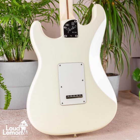 Fender Jeff Beck Stratocaster Olympic White 2019 USA электрогитара
