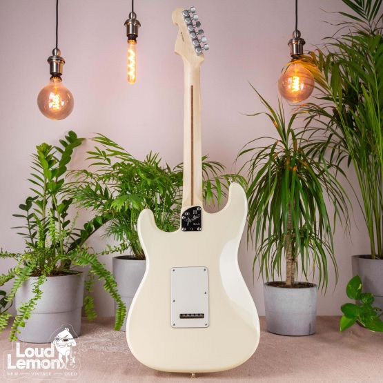 Fender Jeff Beck Stratocaster Olympic White 2019 USA электрогитара