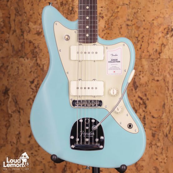 Fender Junior Collection Jazzmaster Satin Daphne Blue 2022 Japan электрогитара