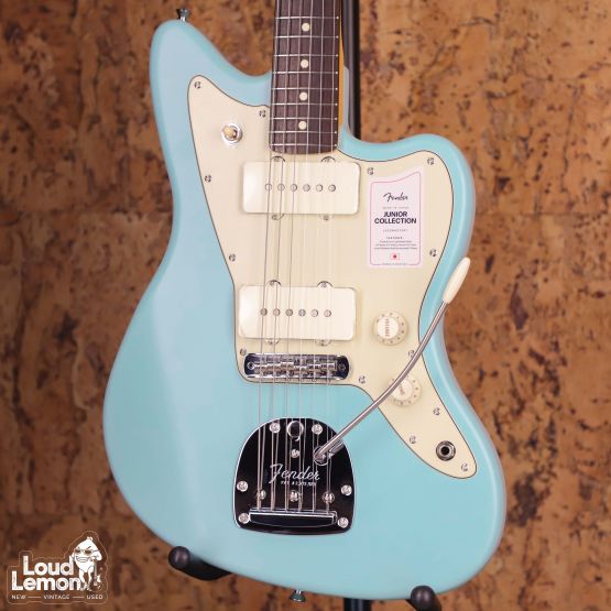 Fender Junior Collection Jazzmaster Satin Daphne Blue 2022 Japan электрогитара