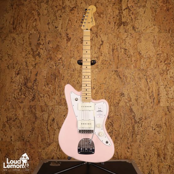Fender Junior Collection Jazzmaster Satin Shell Pink 2022 Japan электрогитара
