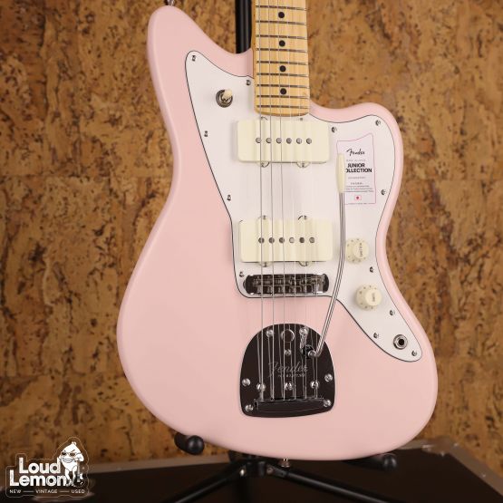 Fender Junior Collection Jazzmaster Satin Shell Pink 2022 Japan электрогитара
