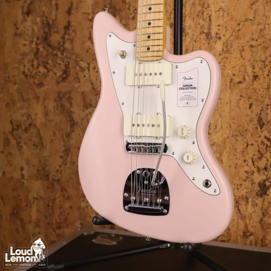 Fender Junior Collection Jazzmaster Satin Shell Pink 2022 Japan электрогитара