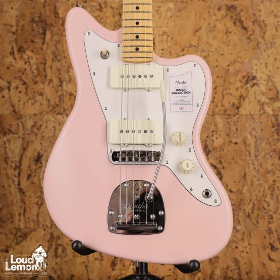 Fender Junior Collection Jazzmaster Satin Shell Pink 2022 Japan электрогитара