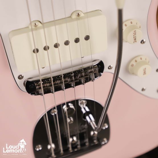 Fender Junior Collection Jazzmaster Satin Shell Pink 2022 Japan электрогитара