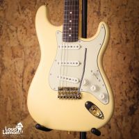 Fender Junior Collection Stratocaster Satin Vintage White 2022 Japan электрогитара