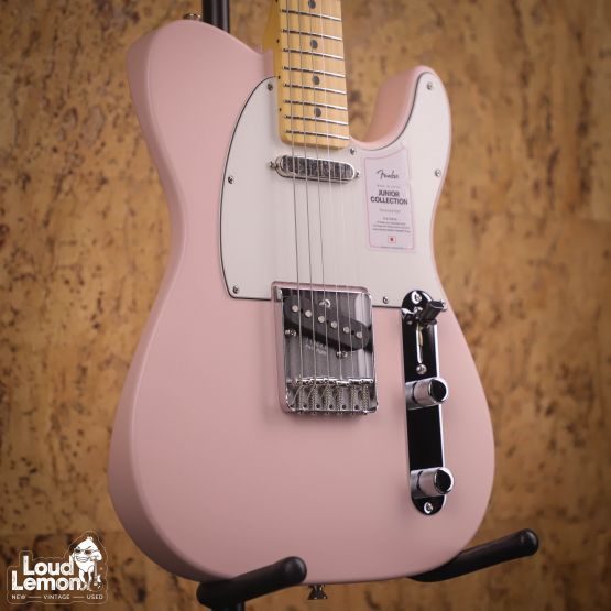 Fender Junior Collection Telecaster Satin Shell Pink 2026 Japan электрогитара