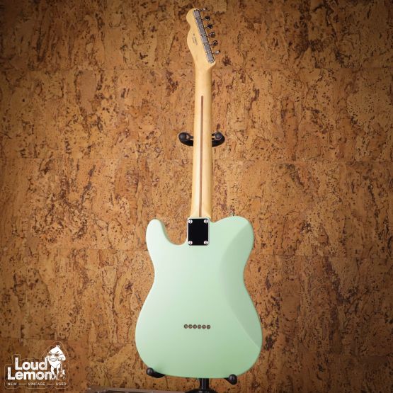 Fender Junior Collection Telecaster Satin Surf Green 2022 Japan электрогитара