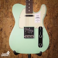 Fender Junior Collection Telecaster Satin Surf Green 2022 Japan электрогитара
