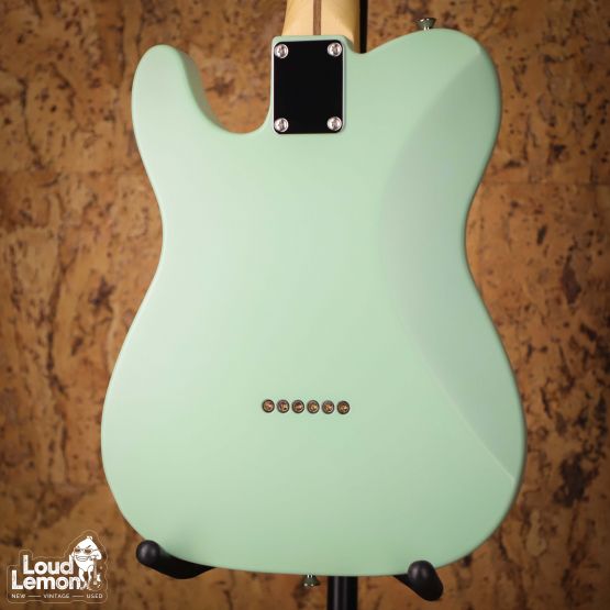 Fender Junior Collection Telecaster Satin Surf Green 2022 Japan электрогитара