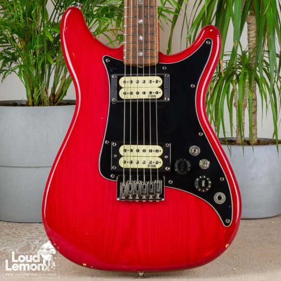 Fender Lead I Wine Transparent 1981 USA электрогитара