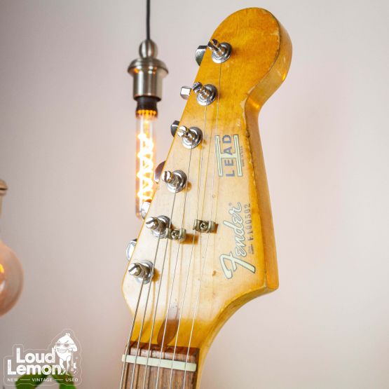 Fender Lead I Wine Transparent 1981 USA электрогитара
