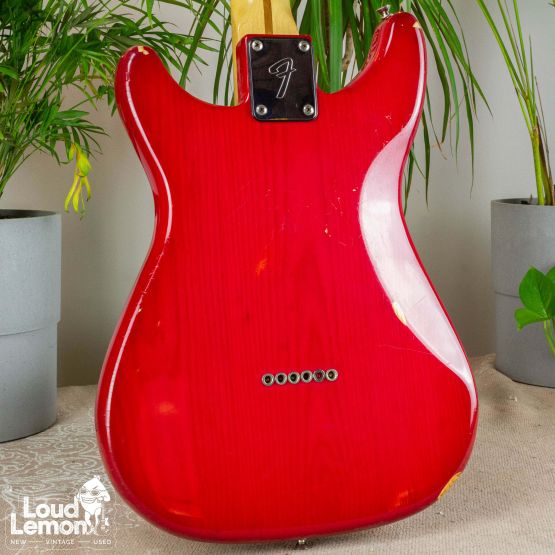 Fender Lead I Wine Transparent 1981 USA электрогитара