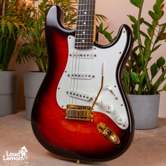 Fender Limited Edition 50th Anniversary American Standard Stratocaster Antique Burst 1996 USA электрогитара