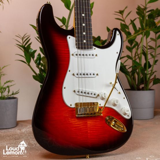 Fender Limited Edition 50th Anniversary American Standard Stratocaster Antique Burst 1996 USA электрогитара