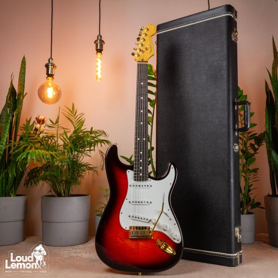 Fender Limited Edition 50th Anniversary American Standard Stratocaster Antique Burst 1996 USA электрогитара