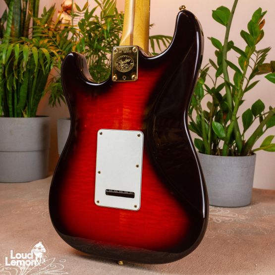 Fender Limited Edition 50th Anniversary American Standard Stratocaster Antique Burst 1996 USA электрогитара