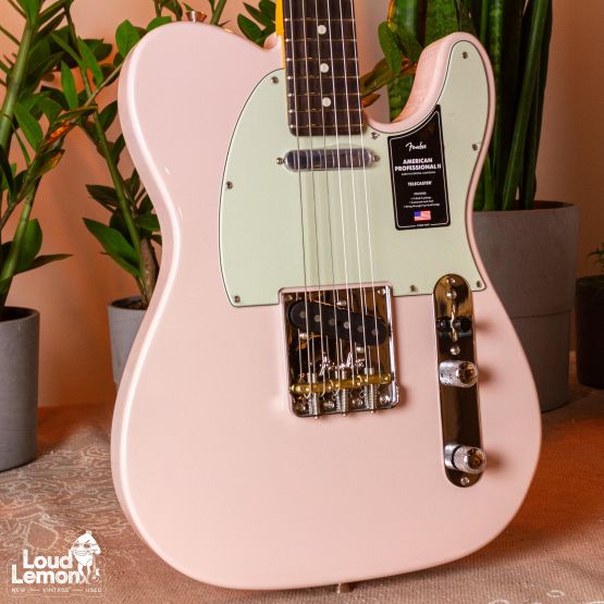 Fender Limited Edition American Professional II Telecaster Shell Pink 2021 USA электрогитара