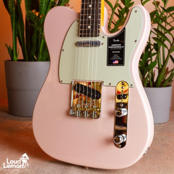 Fender Limited Edition American Professional II Telecaster Shell Pink 2021 USA электрогитара