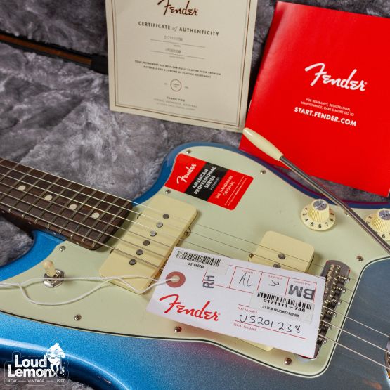 Fender Limited Edition American Professional Jazzmaster Solid Rosewood Neck Sky Burst Metallic 2020 USA электрогитара